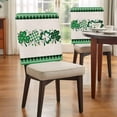thumbnail image 4 of St. Patrick's Day, Chair Back Covers, Removable Chair Covers for Dining Chairs Set of 6, Washable Chairs Slipcovers Back Seat Protector for Wedding Party 19"x20", 4 of 9