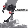 thumbnail image 6 of Aluminum Alloy Bicycle Phone Holder with 360 ° Rotation for Hanging Lights, 6 of 11