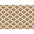 thumbnail image 1 of Ahgly Company Machine Washable Indoor Rectangle Transitional Light Brown Area Rugs, 3' x 5', 1 of 7