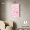 thumbnail image 5 of Girlhood Canvas Trend Pink Wall Art by Art Remedy, Gallery Wrapped, 20" x 30", 5 of 7