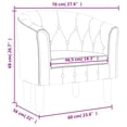thumbnail image 5 of vidaXL Tub Chair Black Faux Leather, 5 of 7