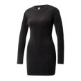 thumbnail image 1 of Vestido Puma Iconic Velour Fitted para Mujer 589764-01 negro S, 1 of 4