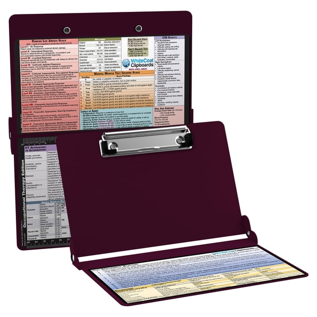 Whitecoat Clipboard® - Wine Occupational Therapy Edition