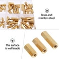 thumbnail image 3 of OULII 180pcs/set Brass Assorted Nut And Bolt Set For Various Applications, 3 of 4