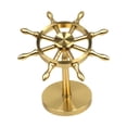 thumbnail image 1 of Estatua de timón marino con adorno mediterráneo, artesanía antigua, figura de timón marino coleccionable creativa para estantería de libros de 10 cm x 95 cm, 1 of 8