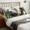 thumbnail image 5 of Bixox Daisy Guinea Pig Print Body Pillow Cover with Zipper Closure, Cozy Fuzzy Fleece Body Pillow Case Cover 20 x 54 Inches,Long Body Pillow Pillowcase, 5 of 6