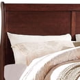 thumbnail image 4 of ACME Louis Philippe Eastern King Bed, Cherry, 4 of 9