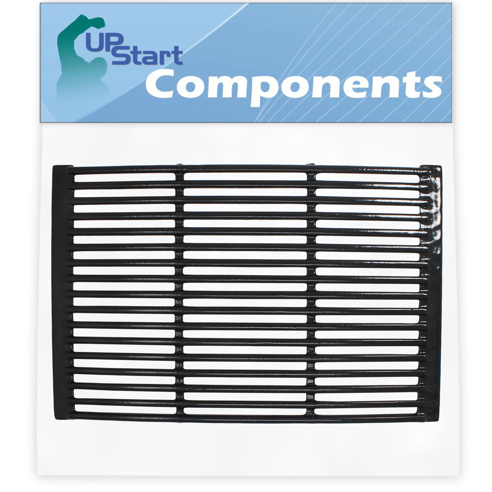 BBQ Grill Cooking Grates Replacement Parts for Grill Zone 6305 (810-6305-T) - Compatible Barbeque Porcelain Enameled Cast Iron Grid 19" - image 1 of 4