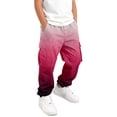 thumbnail image 4 of Tiijoy Boys Gradient Cargo Pants Kids Outdoor Casual Straight Leg Pants, Size 5-16, 4 of 6