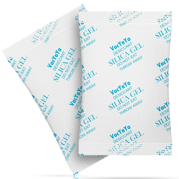 VacYaYa 100Gram(5Packets)Food Grade Silica Gel Packs ,Desiccants