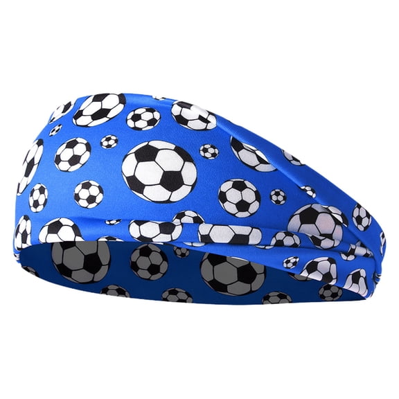 Specollect 2 Pcs Soccer Headband Adjustable Non-Slip Sports Sweatband for Football Games and Workouts, Team Fan Gear in Multiple Colors