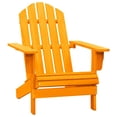 thumbnail image 1 of vidaXL Garden Adirondack Chair Solid Fir Wood Orange, 1 of 4