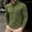 A104 Army Green, variant on Trikvn Men's Henley Shirt Long Sleeve Casual Shirts Contrast Placket with Pocket for Golf Business Work Slim Fit Pullover Tops Activewear