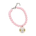 thumbnail image 6 of Pet Necklace Beaded Collar Small Dog Accessories Non-Fading Artificial Pearl Adjustable Pet Jewelry for Daily Dressing Photos Outings, 6 of 8