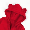 thumbnail image 3 of Lovzfmll Animal Onesies for Toddlers Boys Girls, Cute Cozy Fleece Jumpsuit, Soft Plush Hooded Romper, Warm Sleepwear Loungewear for 3-24 Months, 3 of 8