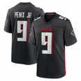thumbnail image 1 of Maillot de Football Noir pour Hommes Atlanta Falcons 9 Michael Penix Jr., 1 of 2