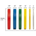 thumbnail image 2 of Everyday Essentials Color Coded Olympic Bumper Plate Weight Plate with Steel Hub, 370 Lbs., 2 of 9