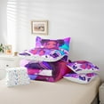 thumbnail image 5 of YST 7 Piece Magical Bedding Set, American African Princess Theme, Queen, Colorful Stars, 5 of 5