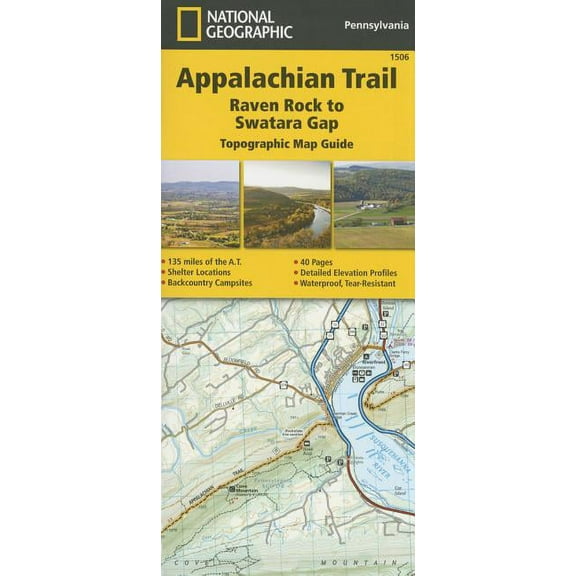 Appalachian trail, raven rock to swatara gap [pennsylvania]: 9781597756433