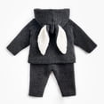 thumbnail image 5 of Sngxgn Toddler Baby Boy Outfit Baby Clothes Long Sleeve Sweatshirt Jogger Pants Cute Baby Clothing(Black,5Y), 5 of 9