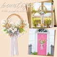 thumbnail image 2 of Corona de temporada, decoración colgante de puerta, accesorios navideños, colgante de pared colgante de ventana, 2 of 8