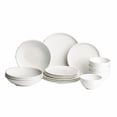 thumbnail image 1 of Villeroy & Boch Artesano Original 16-Piece Dinnerware Set, Service For 4, Dinner And Salad Plates, Pasta And Rice Bowls, Premium Porcelain, Made In Germany, Microwave And Dishwasher Safe, Creamy White, 1 of 3