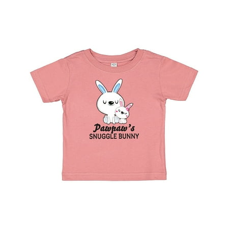 

Inktastic Pawpaws Snuggle Bunny Easter Gift Baby Girl T-Shirt