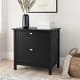 thumbnail image 3 of Broadview 2 Drawer Lateral File Cabinet in Classic Black - Engineered Wood, 3 of 10