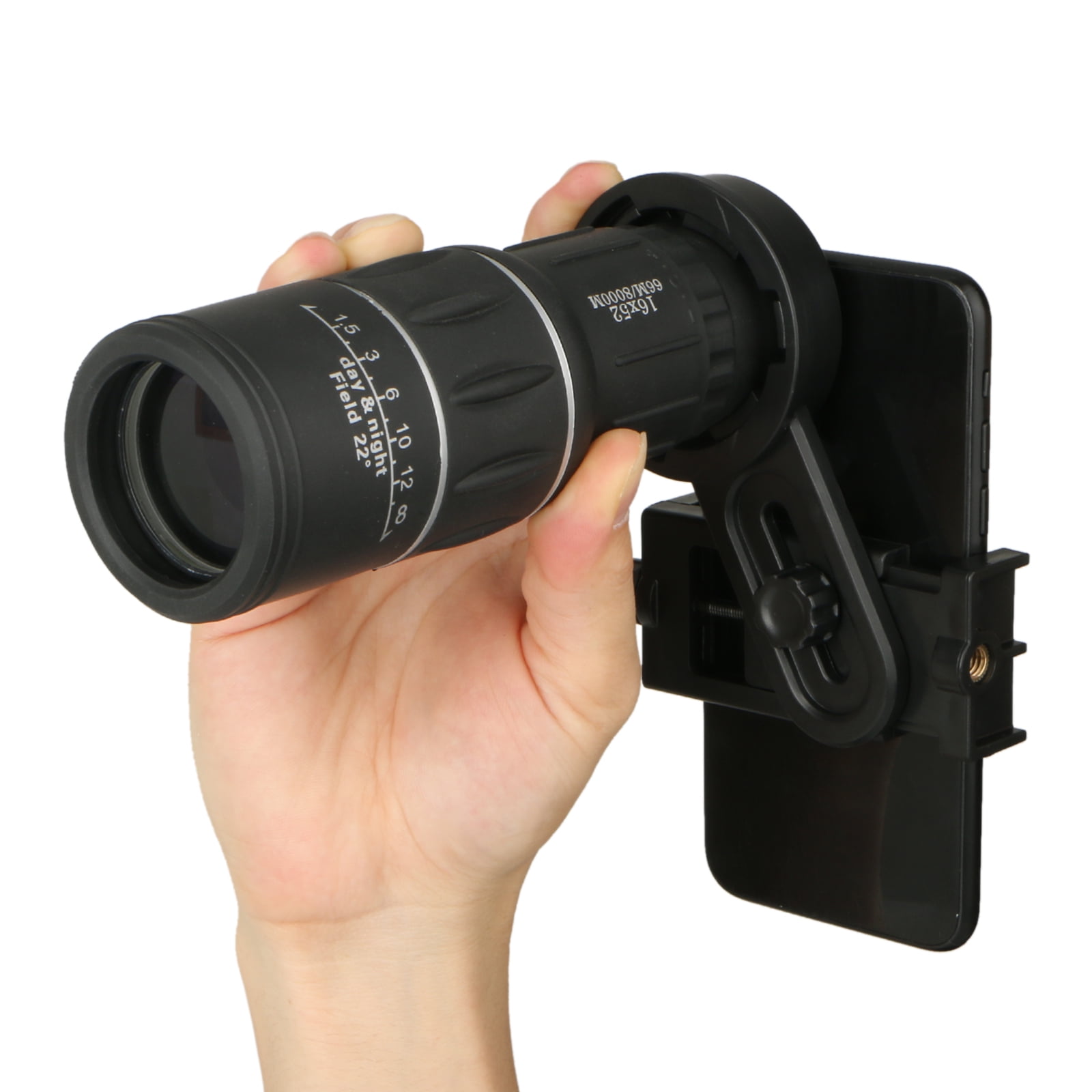 New Type Anti-Fall Universal Smart Phone Adapter Mount Compatible with Binoculars Bird-Watching Mirrors Large Spotting Scopes Microscopes Etc.Suitable for Almost All Brands of Smart Phones 
