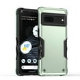 thumbnail image 2 of Case for Google Pixel 7, Rugged Military Grade Dual-Layers Soft Silicone Shockproof Anti-Scratches Thin Fit Cover with Anti-Slip Strips Screen Lens Protection Case,8 Color, 2 of 14