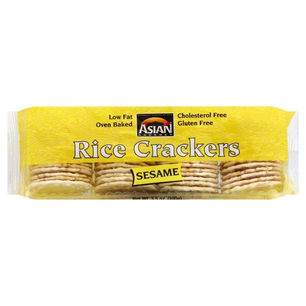 SC Trading Asian Gourmet Rice Crackers, 3.5 oz