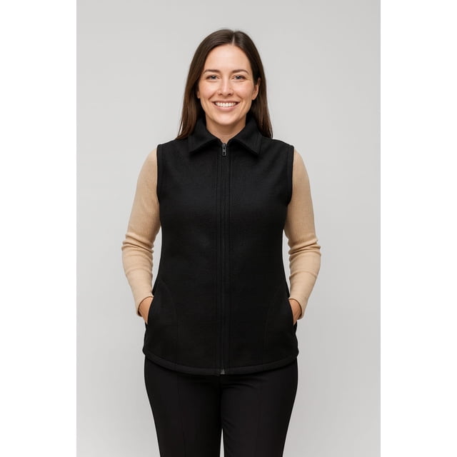Chaleco Para Mujer De Polar, Chaleco Calientito