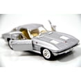 thumbnail image 2 of Kinsmart 5" 1963 Chevy Chevrolet Corvette Stingray Diecast Model Toy 1:36 Silver, 2 of 4