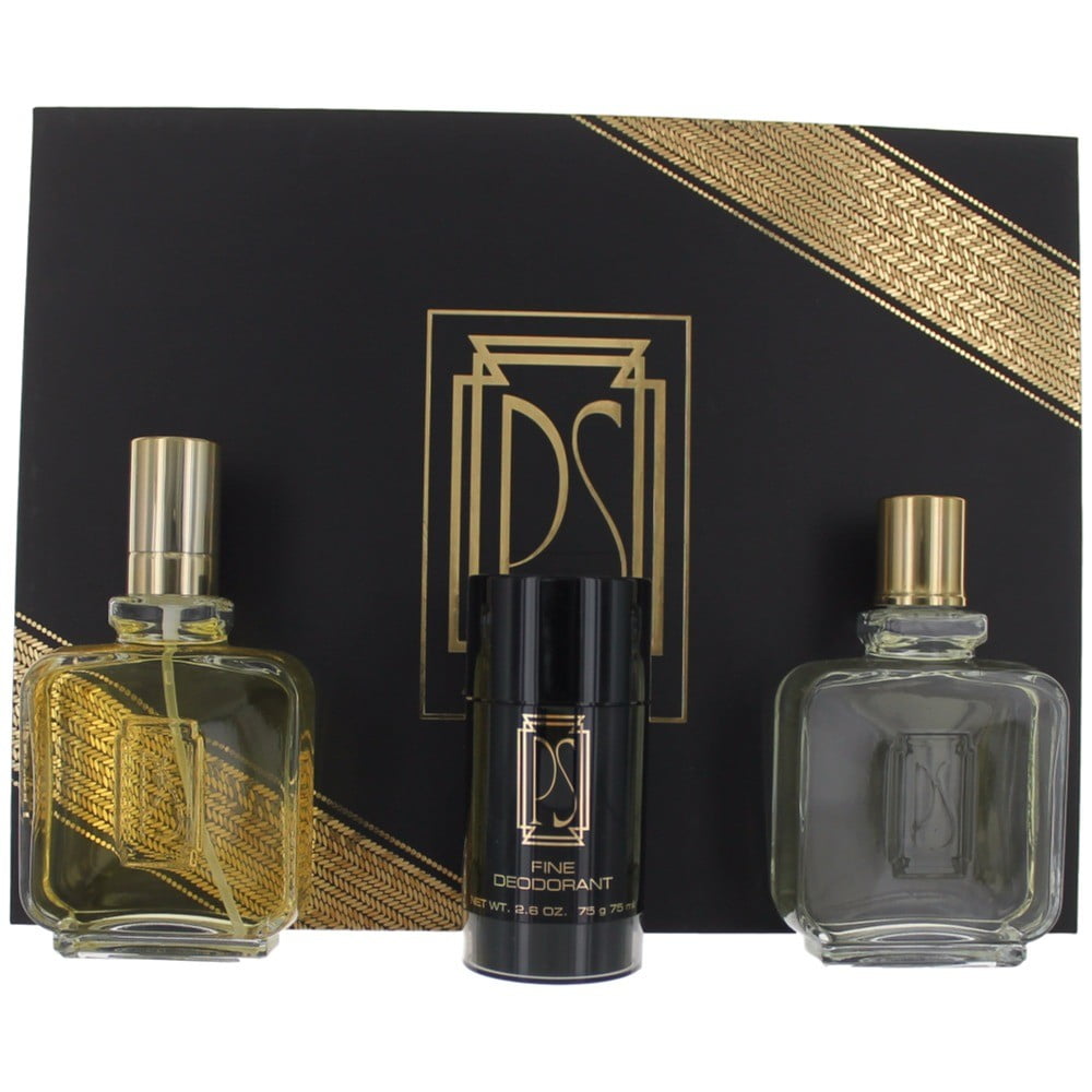 Paul Sebastian PS Cologne by Paul Sebastian, 3 piece Gift Set for Men