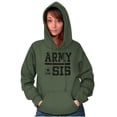 thumbnail image 4 of US Army Sis Military Star Logo Hoodie Sweatshirt Women Brisco Brands S, 4 of 6