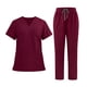 thumbnail image 2 of Conjunto de uniforme médico para mujer y hombre, ropa de trabajo moderna y transpirable para enfermeras y salones de belleza. XXL, 2 of 9