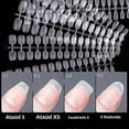 thumbnail image 5 of 120 Pieces Mini False Nails Transparent Soft Gel Full Coverage For Manicure Extensions, 5 of 5