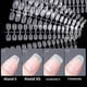 thumbnail image 5 of 120 Pieces Mini False Nails Transparent Soft Gel Full Coverage For Manicure Extensions, 5 of 5
