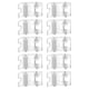 thumbnail image 5 of Prensatelas de Rodillo ANGGREK 10 Piezas Prensatelas de Plástico con Textura Ligera Prensatelas de Cuero, 5 of 8