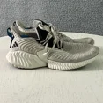 thumbnail image 4 of Adi - das Shoes Mens 11.5 White Alphabounce Instinct Mesh Training Sneakers D96542, 4 of 6