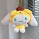 thumbnail image 1 of Sanrio Hello Kitty muñeco de peluche de dibujos animados, mochila colgante, bolsas de mensajero, modelado Kawaii, juguete de peluche esponjoso, llavero, regalo para niños Fivean unisex, 1 of 2