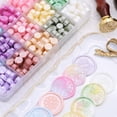 thumbnail image 2 of SPRING 375PCS Wax Sealing Beads Mixed Colors Wax Pellet Fire Lacquer Wax Pellet Set Seal Lacre For Wedding Birthday Stamp Card Making F, 2 of 7