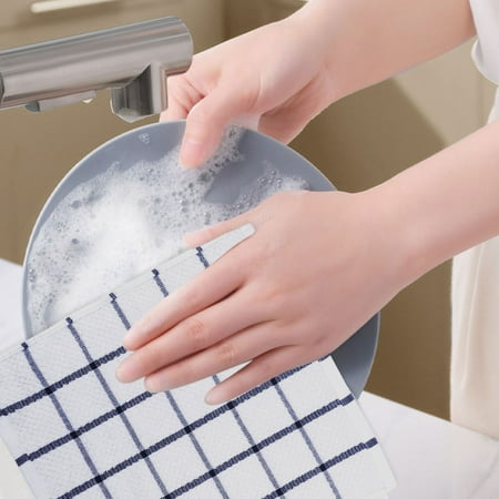 

Best Sale! Zainafacai Towels 8Pc Cleaning Kitchen Fast Absorbent Microfiber Towels Rags and Cloths Drying Super Cotton Dish Dish Soft Kitchen Dishcloths Towels Dish Cloth Microfiber Wipes