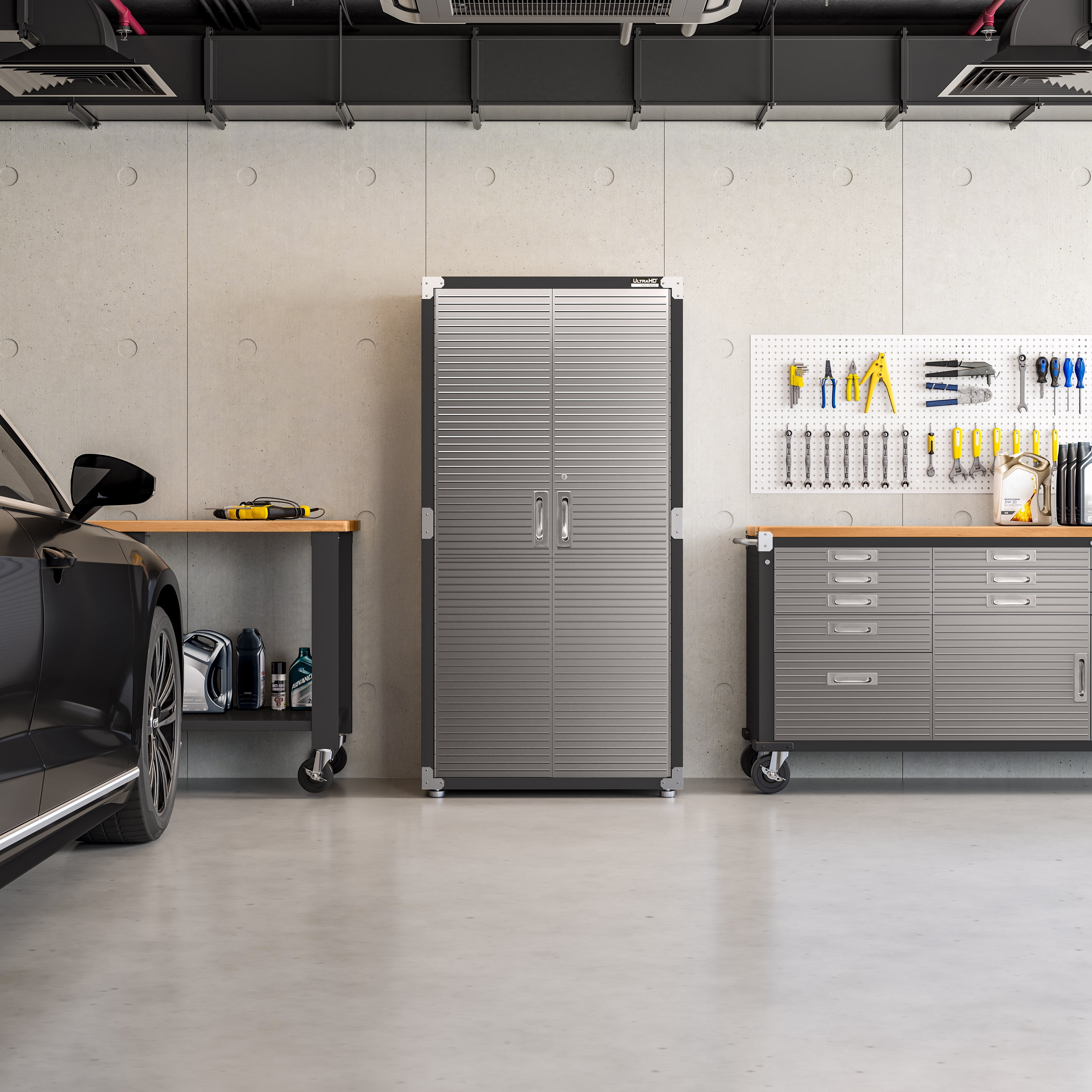 Seville Classics UltraHD® Steel Body Lockable Storage Filing