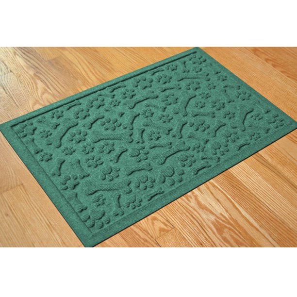 Waterhog Waterproof Paws Bones Dog Mat for Food