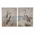 thumbnail image 2 of Two's Company Ensemble de 2 Oiseaux de Rivage Art Mural Peint à la Main, 2 of 4