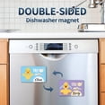 thumbnail image 3 of Funny Dishwasher Magnet Clean Dirty Sign, Double Sided Duck Clean Dirty Flip Magnet for Dish Washer Refrigerator Kitchen Home Decor, 3 of 7
