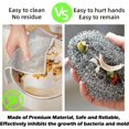 thumbnail image 4 of 12 count Non-Scratch Wire Dishcloths - Metal Dish Cloth with Double Layer Multipurpose Steel Wrie Diswashing Rag for Washing Dishes & Stainless Steel, Cleaning Towels Wipes for Kitchen, 4 of 6
