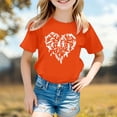 thumbnail image 2 of HAYIMI Child O-Neck T-Shirts Graphic Tee For Girls Short Sleeve Shirt Inspirational Positive Message Kids Cute Casual Daily Wear Soft Comfortable Breathable Adorable Tops, 2 of 4
