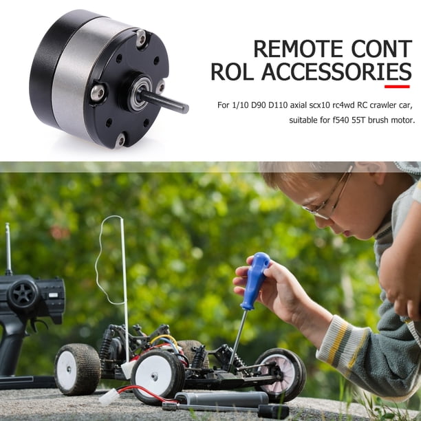 Caja de cambios planetaria reductora 1/3 para Motor cepillado 1/10 RC Crawler F540 55T